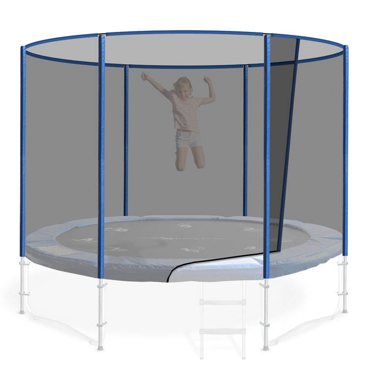 10ft Safety Nets - Safety Nets For Trampolines - 6 Pole Safety Net