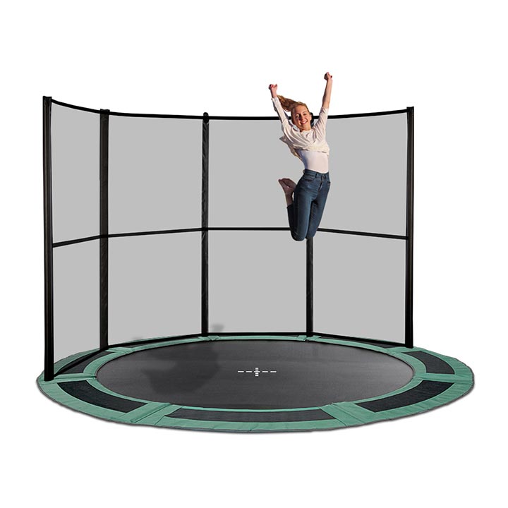 12ft In-Ground Half Enclosure