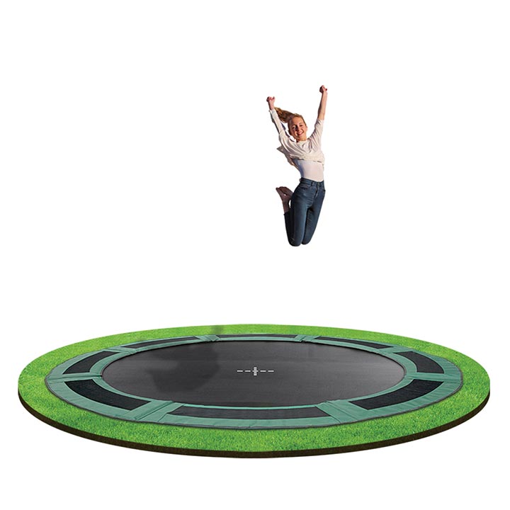12ft In Ground Trampoline