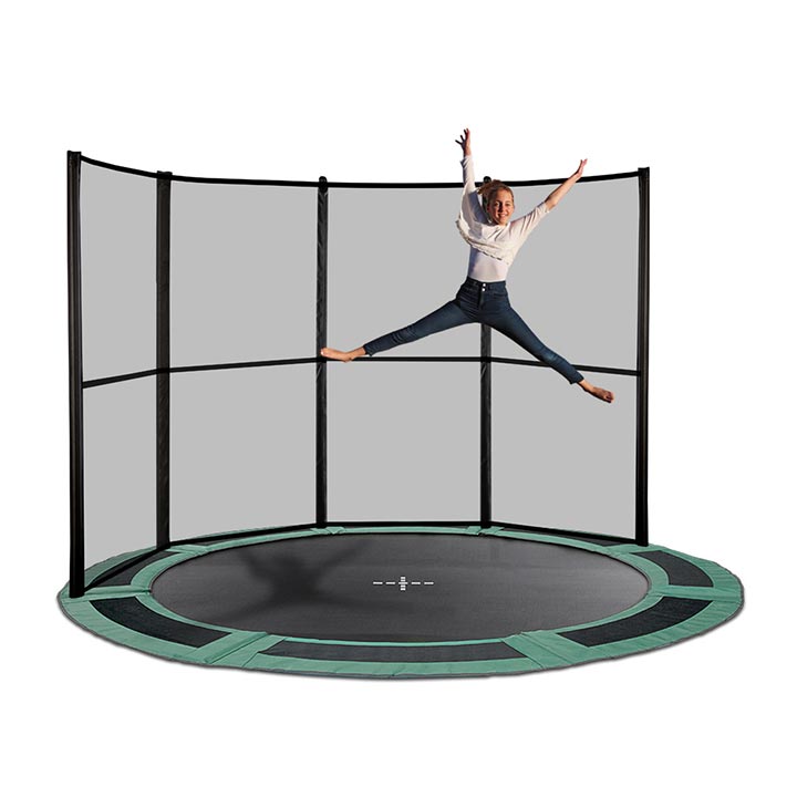 14ft In-Ground Half Enclosure
