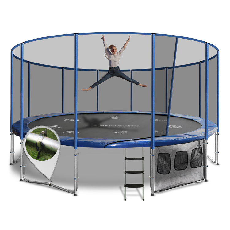 16ft trampoline with enclosure - trampoline 16ft
