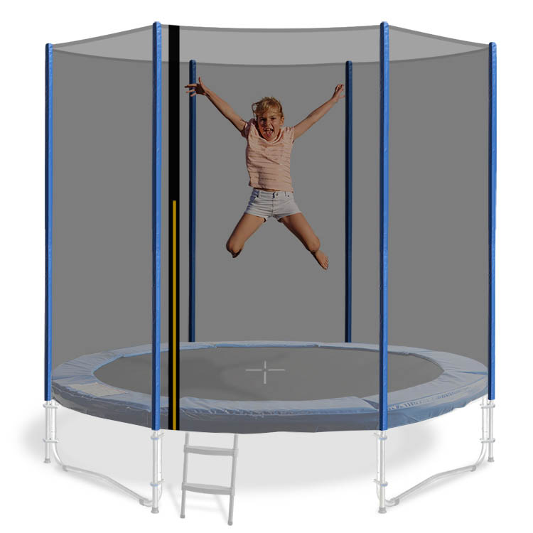4.5ft Trampoline Safety Net (6 Pole)