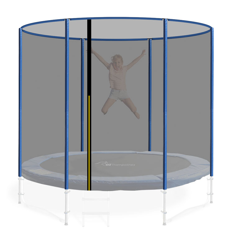 6ft Safety Nets - Safety Nets For Trampolines - 6 Pole Safety Net