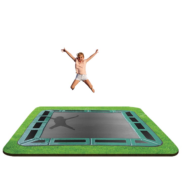 6x10 Rectangle Capital In-Ground Trampoline