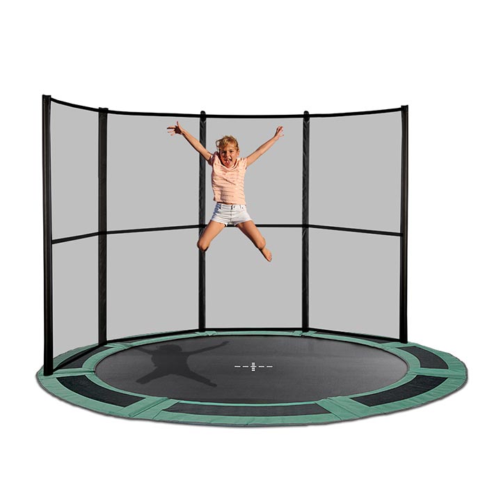 8ft In-Ground Half Enclosure