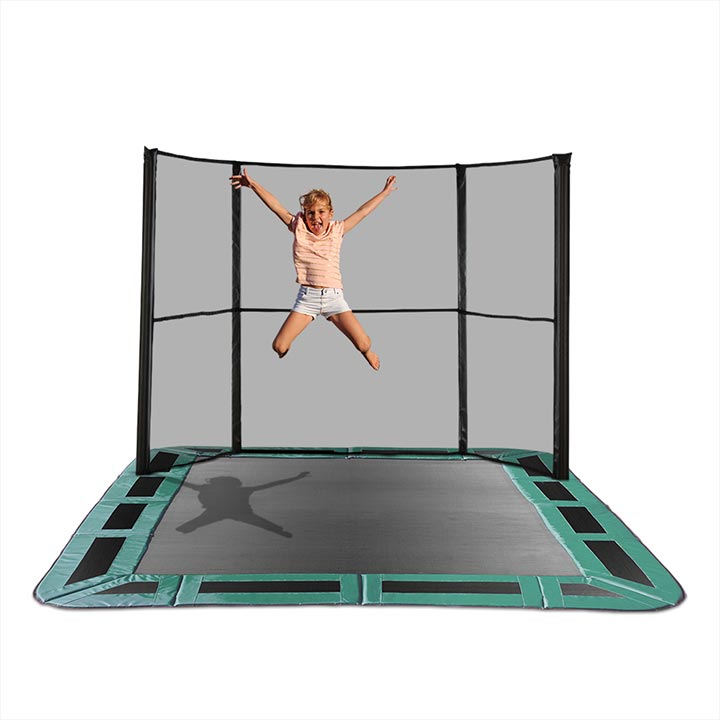 8x11ft In-Ground Half Enclosure